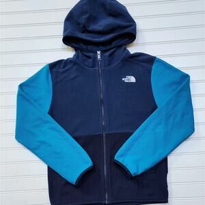 The North Face Kids Glacier Full Zip Fleece Hoodie Jacket